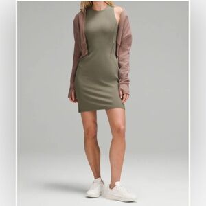 NWT Lululemon Athletica Softstreme Ribbed Dress